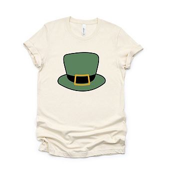 Leprechaun Hat Short Sleeve Graphic Tee