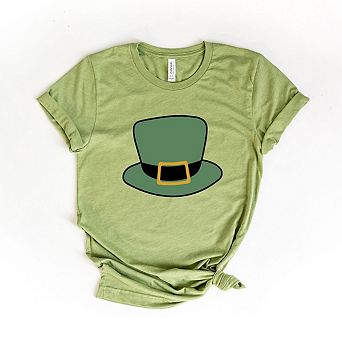 Leprechaun Hat Short Sleeve Graphic Tee