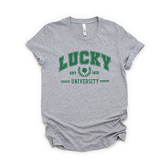 Lucky University Short Sleeve Graphic Tee