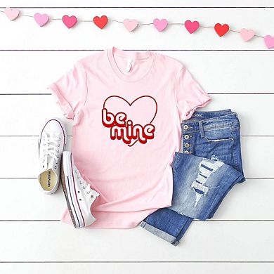 Retro Be Mine Short Sleeve Graphic Tee