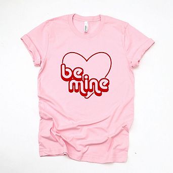 Retro Be Mine Short Sleeve Graphic Tee