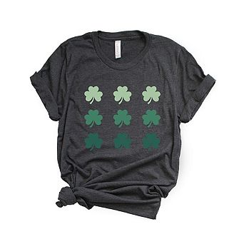 Clover Chart Short Sleeve Graphic Tee
