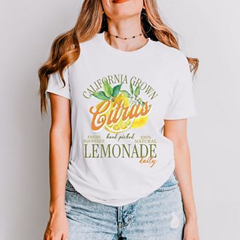Simply Sage Market California Grown Lemonade Short Sleeve Tee
