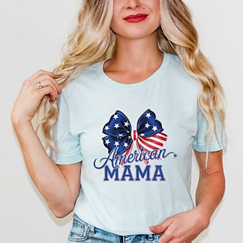 Simply Sage Market American Mama Coquette Short Sleeve Tee