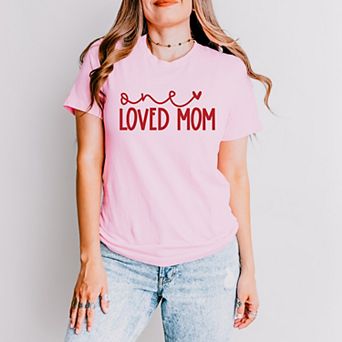 Simply Sage Market One Loved Mom Short Sleeve Tee