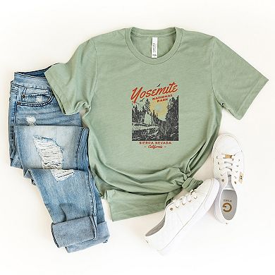 Simply Sage Market Yosemite National Park Sierra Nevada Short Sleeve Tee