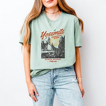 Simply Sage Market Yosemite National Park Sierra Nevada Short Sleeve Tee
