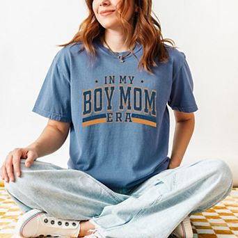 Simply Sage Market Boy Mom Era Varsity Garment Dyed Tee