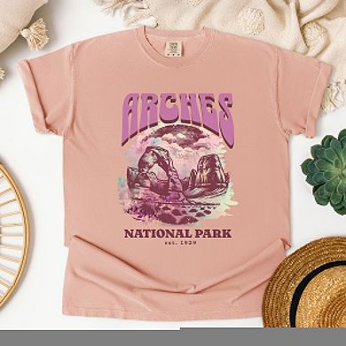 Simply Sage Market Arches National Park EST. 1929 Garment Dyed Tee