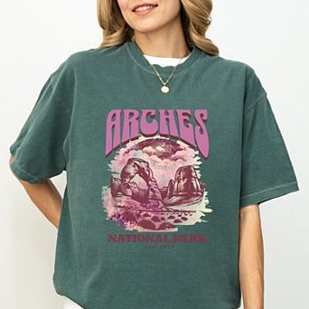 Simply Sage Market Arches National Park EST. 1929 Garment Dyed Tee