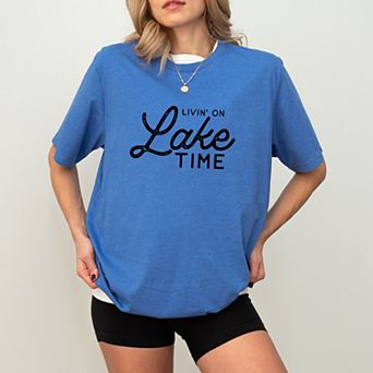 Simply Sage Market Livin' On Lake Time Short Sleeve Tee