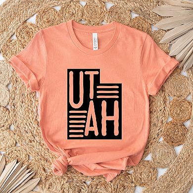 Simply Sage Market Utah Typography Short Sleeve Tee