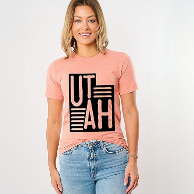 Simply Sage Market Utah Typography Short Sleeve Tee