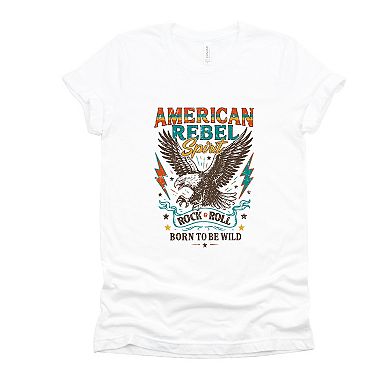 Simply Sage Market American Rebel Spirit Distressed Short Sleeve Tee