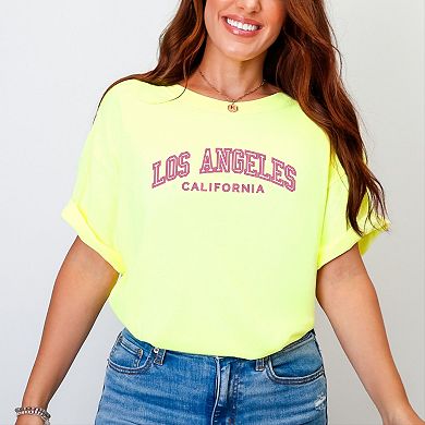 Simply Sage Market Embroidered Los Angeles CA Garment Dyed Tee
