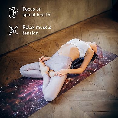 Pursonic Relax & Restore Bundle: Multi-Level Back Stretcher & 3-Speed Massage Gun