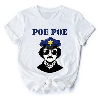 Police Edgar Allan Poe Poe T-Shirt, Funny Tee