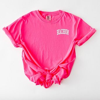 Simply Sage Market Embroidered Beachbum Garment Dyed Tee