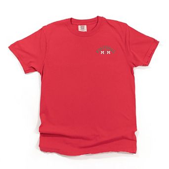 Simply Sage Market Embroidered Football Mom Garment Dyed Tee