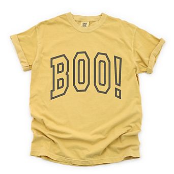 Simply Sage Market Embroidered Boo Arched Garment Dyed Tee