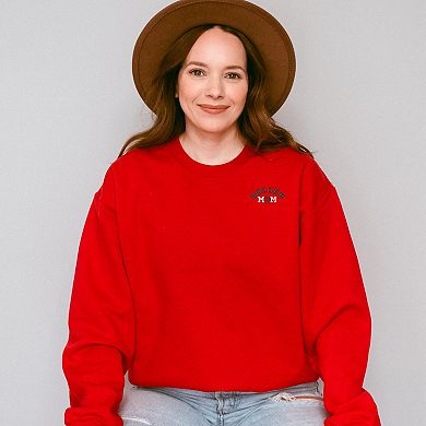Simply Sage Market Embroidered Soccer Mom Sweatshirt