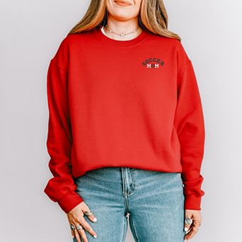 Simply Sage Market Embroidered Soccer Mom Sweatshirt