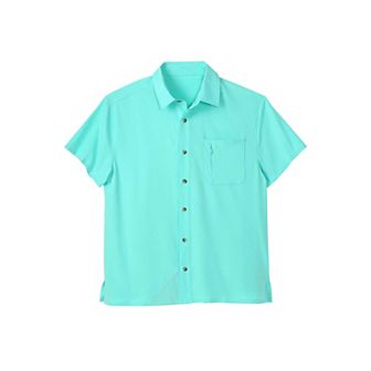 KingSize Men's Big & Tall Short Sleeve Performance Shirt