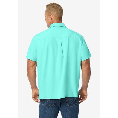 KingSize Men's Big & Tall Short Sleeve Performance Shirt