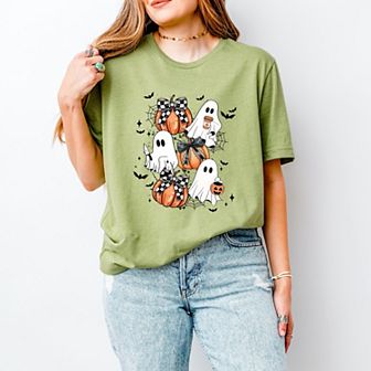 Simply Sage Market Coquette Ghost Collage Short Sleeve Tee