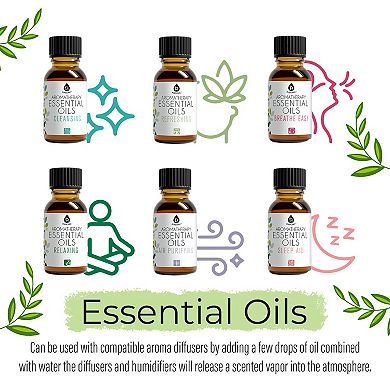 Pursonic Aromatherapy Lovers Triple 14-Pack Essential Oils Collection