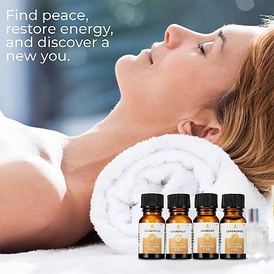 Pursonic Essential Oils Christmas Gift Set 14-Piece Aromatherapy Collection