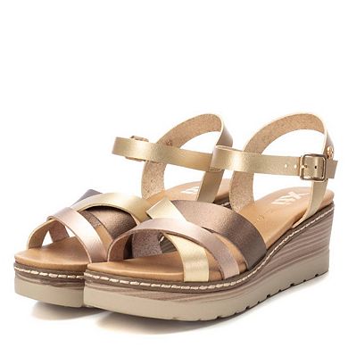 Women's Wedge Strappy Sandals By XTI 142853