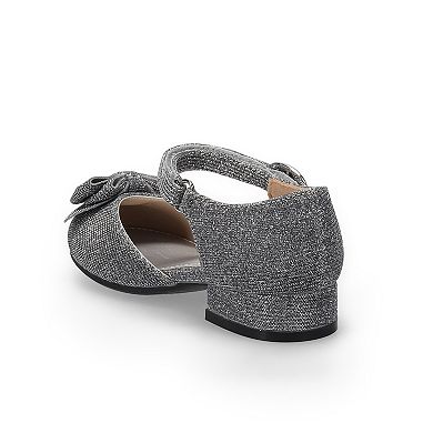 Jumping Beans Girls Bow Accent Dress Shoes