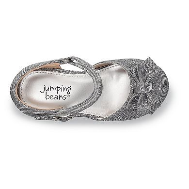 Jumping Beans Girls Bow Accent Dress Shoes