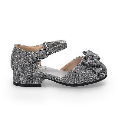 Jumping Beans Girls Bow Accent Dress Shoes