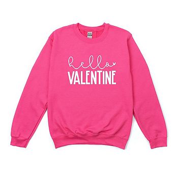 Hello Valentine Sweatshirt