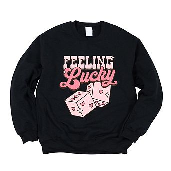 Feeling Lucky Dice Sweatshirt