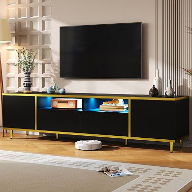Merax 70.9'' Modern TV Stand for TVs up to 80 Inches, Entertainment Center