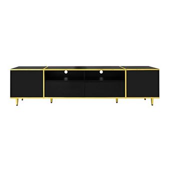 Merax 70.9'' Modern TV Stand for TVs up to 80 in Entertainment Center