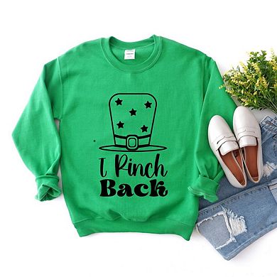 I Pinch Back Hat Sweatshirt