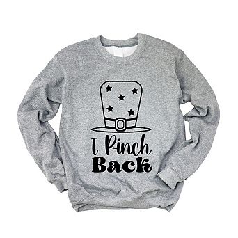 I Pinch Back Hat Sweatshirt