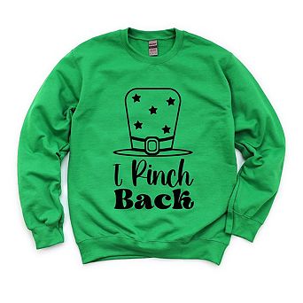I Pinch Back Hat Sweatshirt