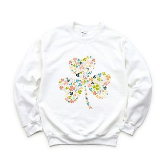 Color Shamrocks Sweatshirt