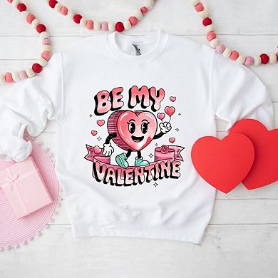Be My Valentine Cartoon Sweatshirt