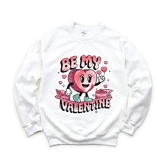 Be My Valentine Cartoon Sweatshirt