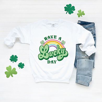 Lucky Day Rainbow Sweatshirt