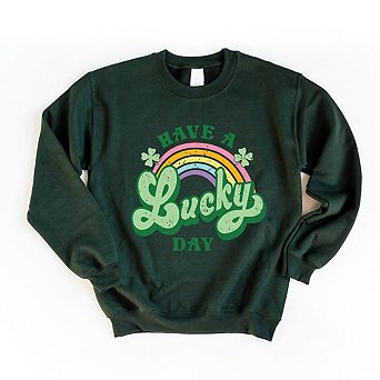 Lucky Day Rainbow Sweatshirt