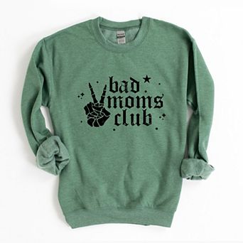 Bad Moms Club Skeleton - Women's Graphic Sweatshirt