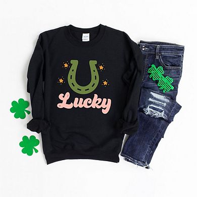 Lucky Horse Shoe Sweatshirt