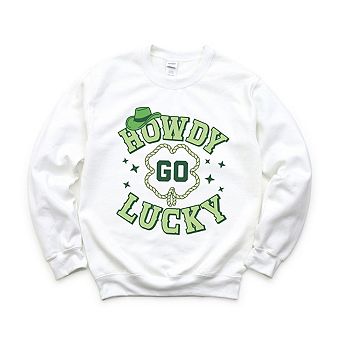 Howdy Go Lucky Stars Sweatshirt